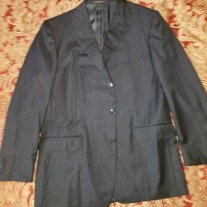 ERMENEGILDO ZEGNA DARK GREY TWO PIECE SUIT